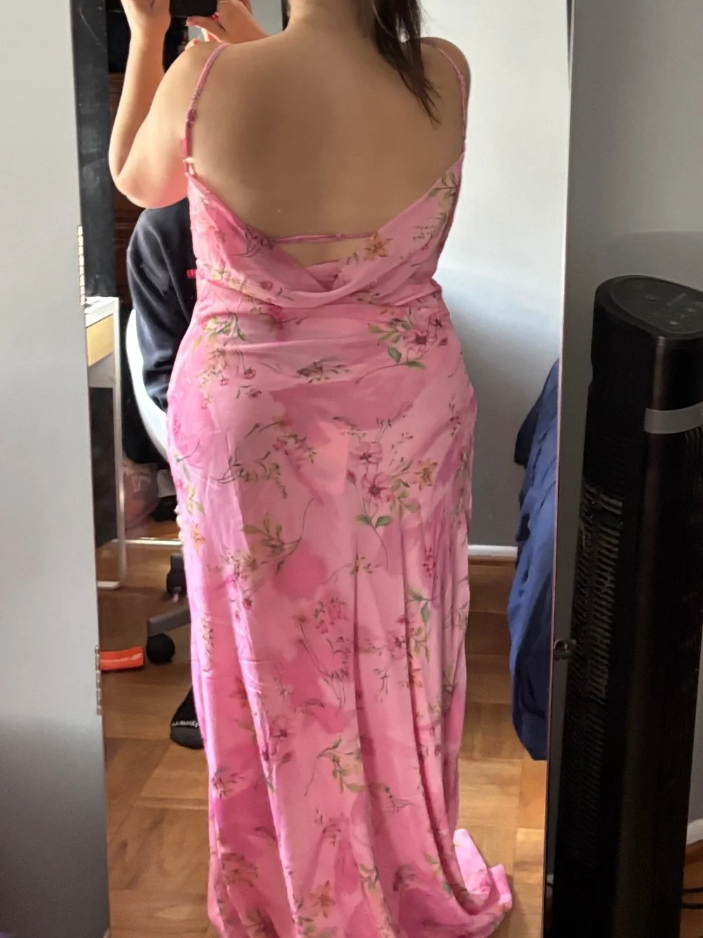 Peppermayo Pink Floral Dress - Picture 2 of 3